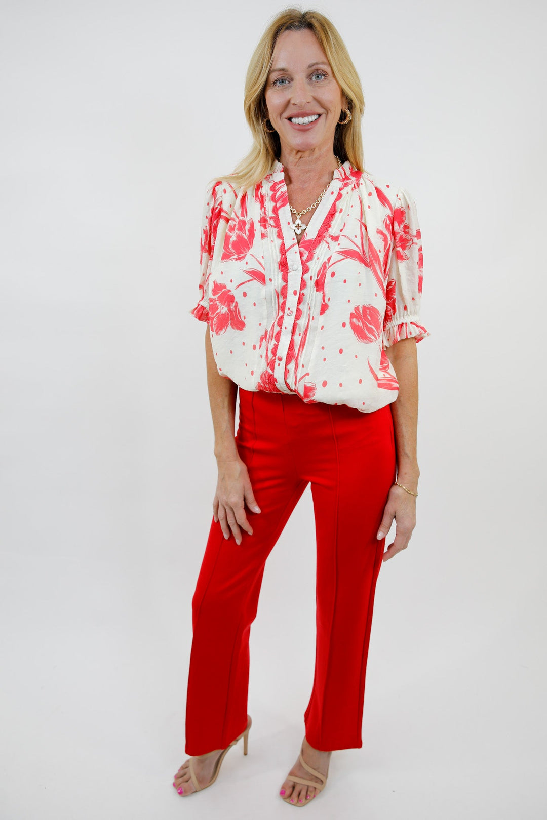 Rosewood Meadow Blouse