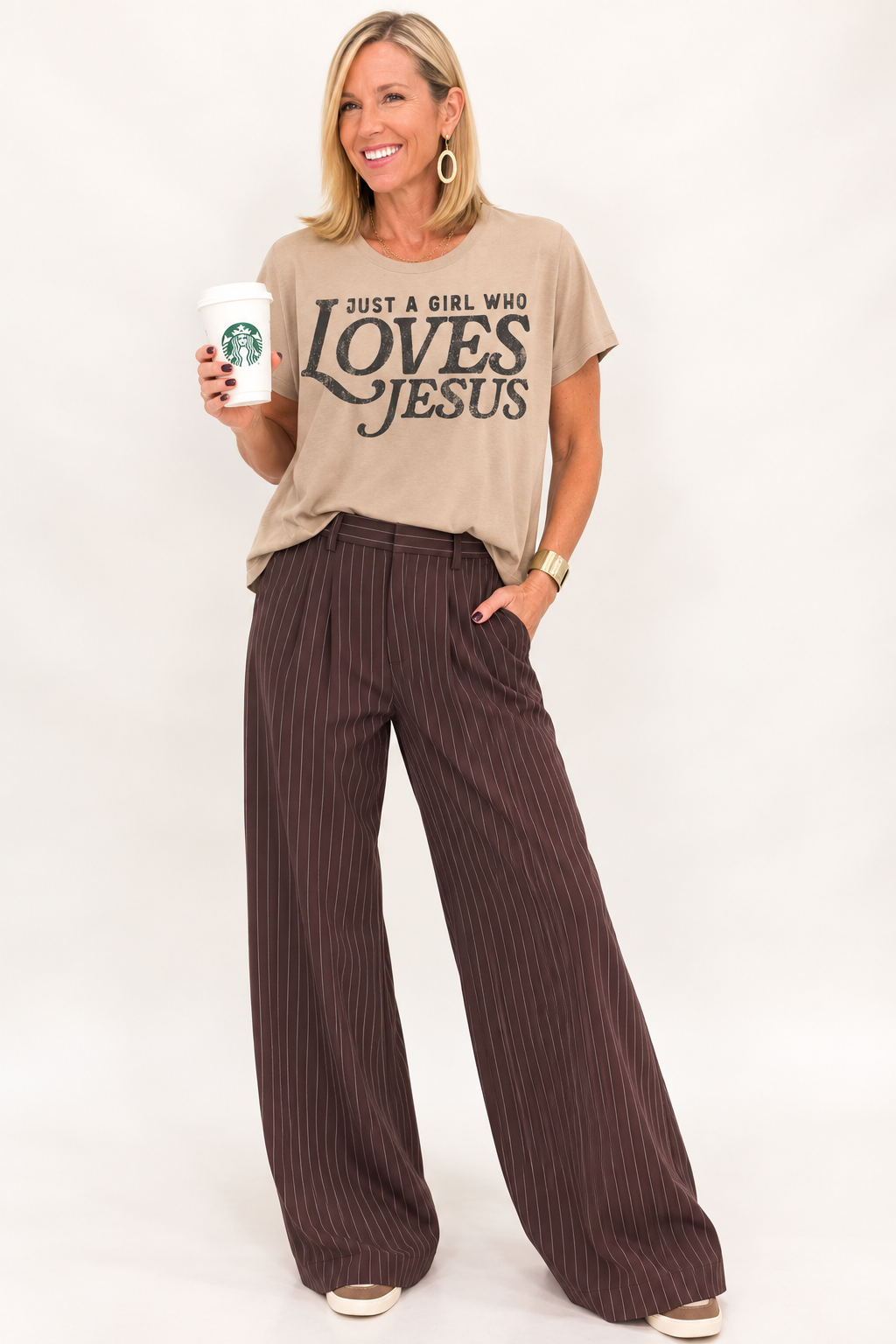 Executive Pinstripe Trouser