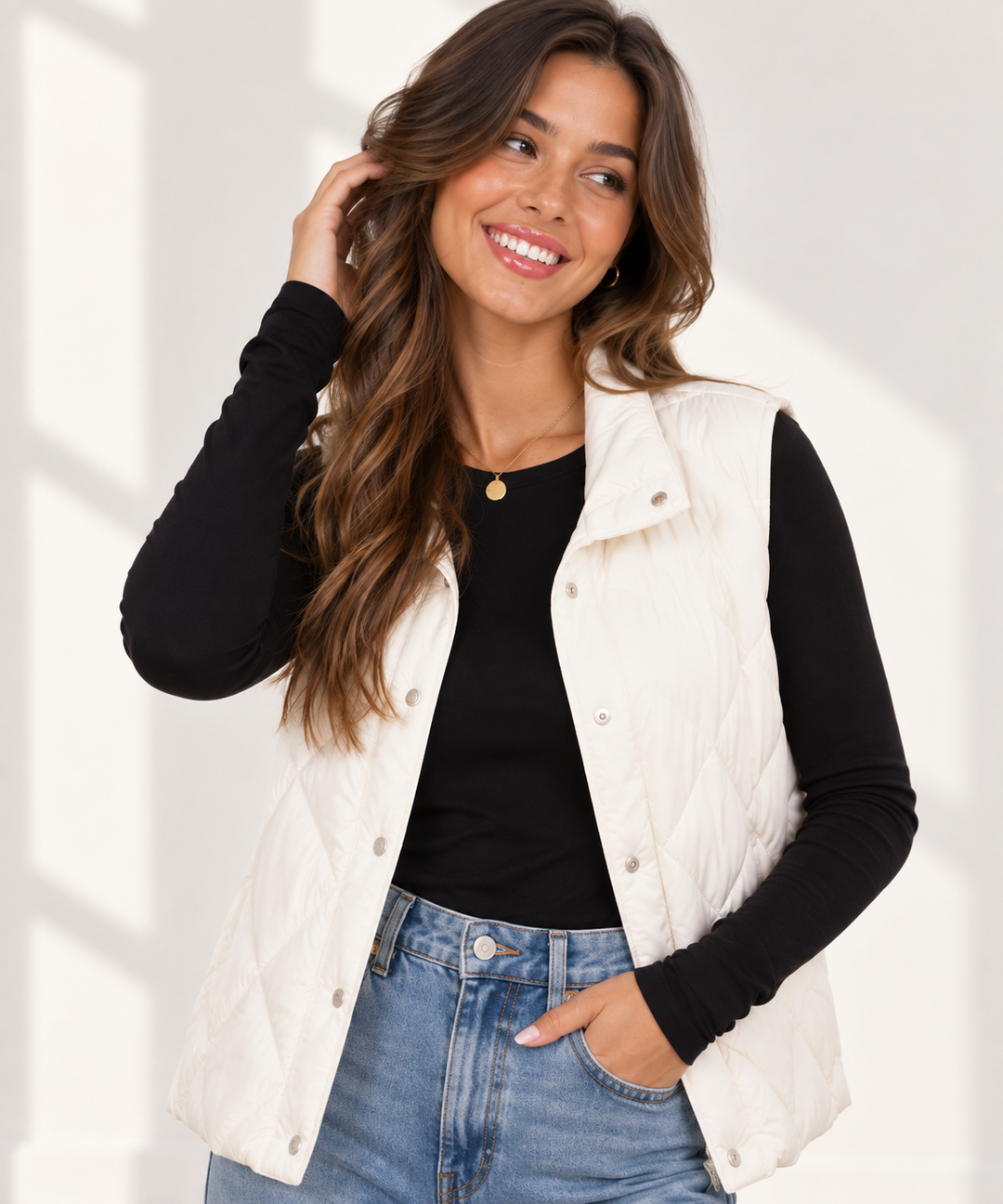 Layer It On Quilted Vest