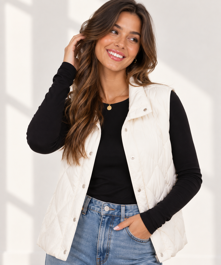 Layer It On Quilted Vest