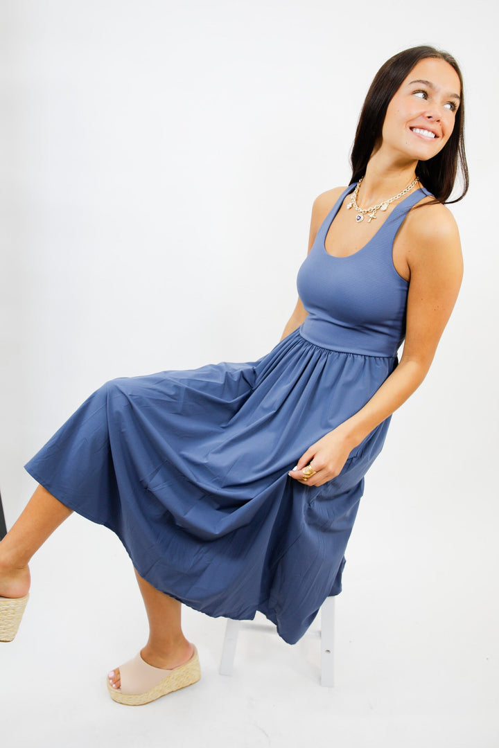 Ivy League Ease Midi Dress