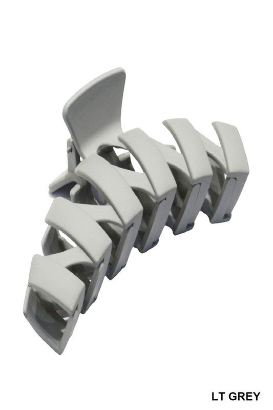 Zig Zag Matte Hair Claw Clip