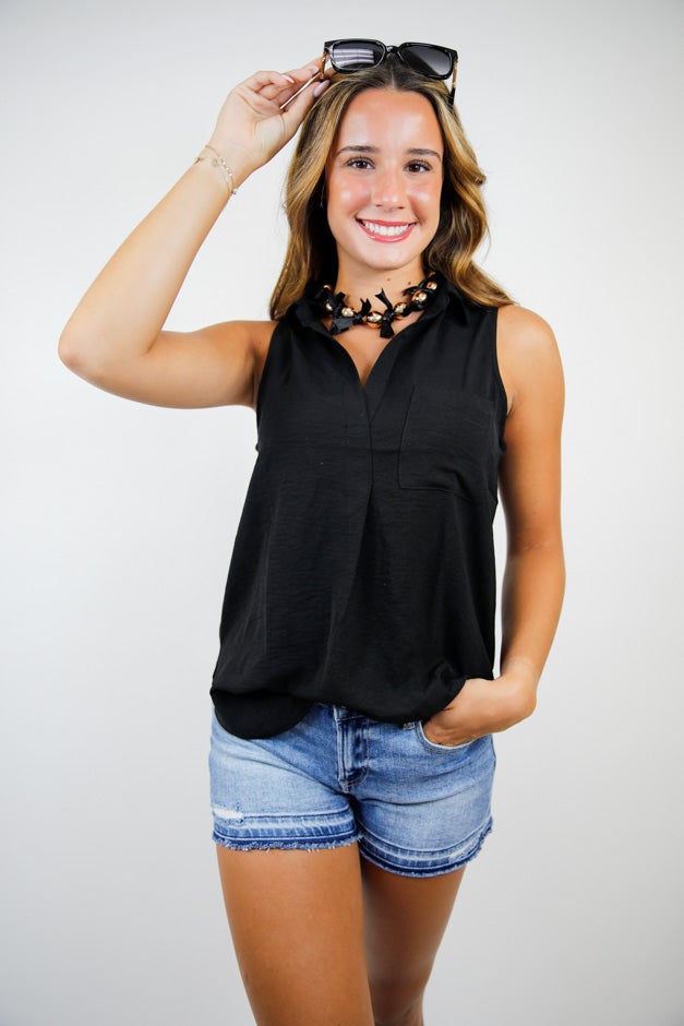 Bright Days Ahead Collared Tunic (Multiple Colors)