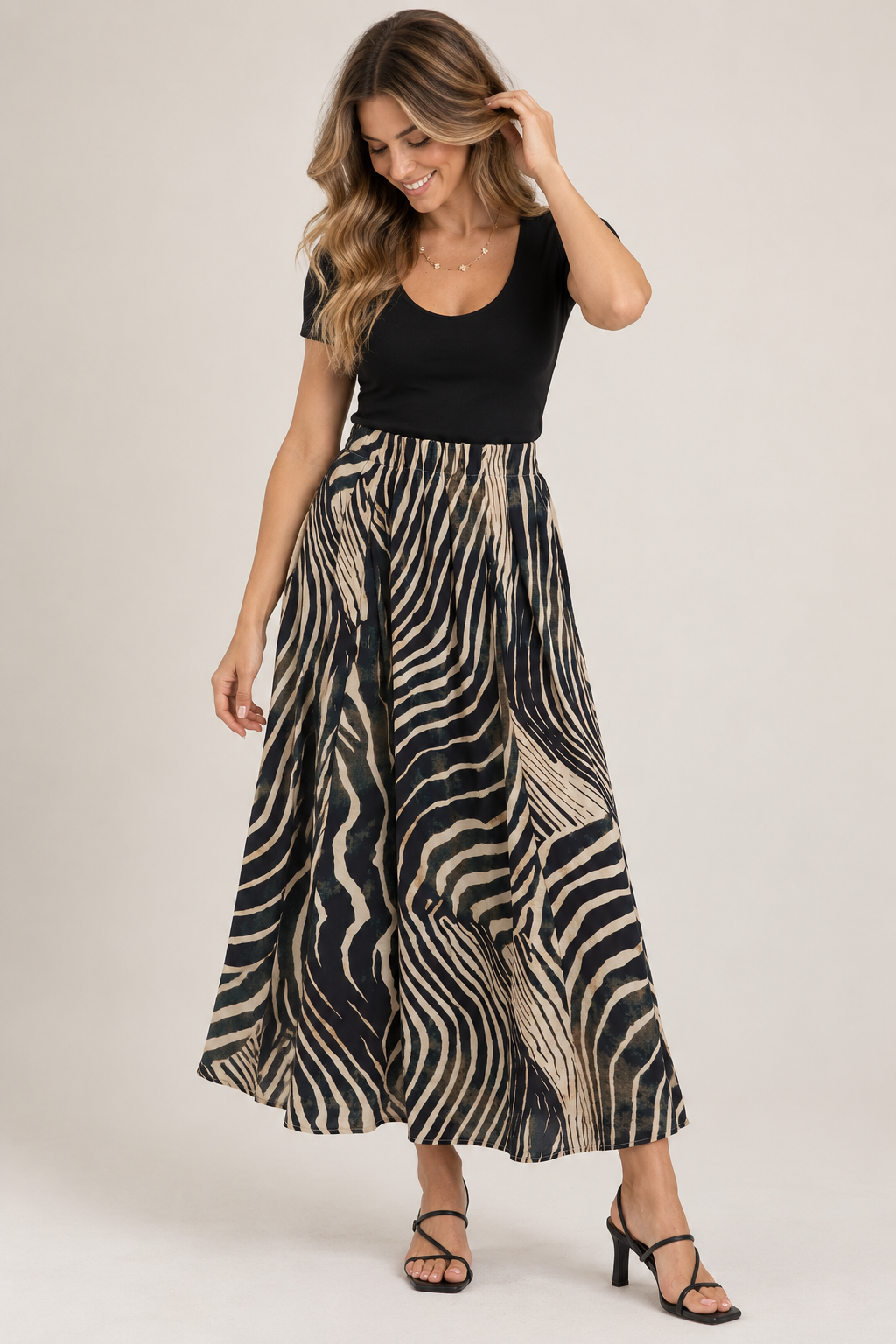Midnight Movement Maxi Skirt