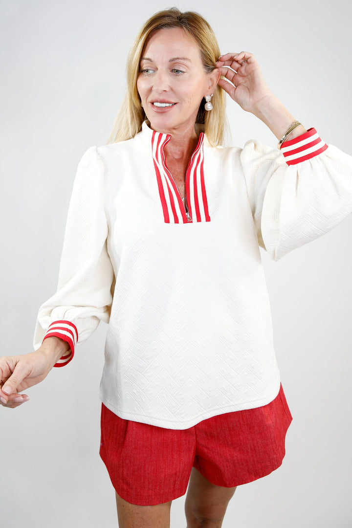 Ivy League Zip Pullover