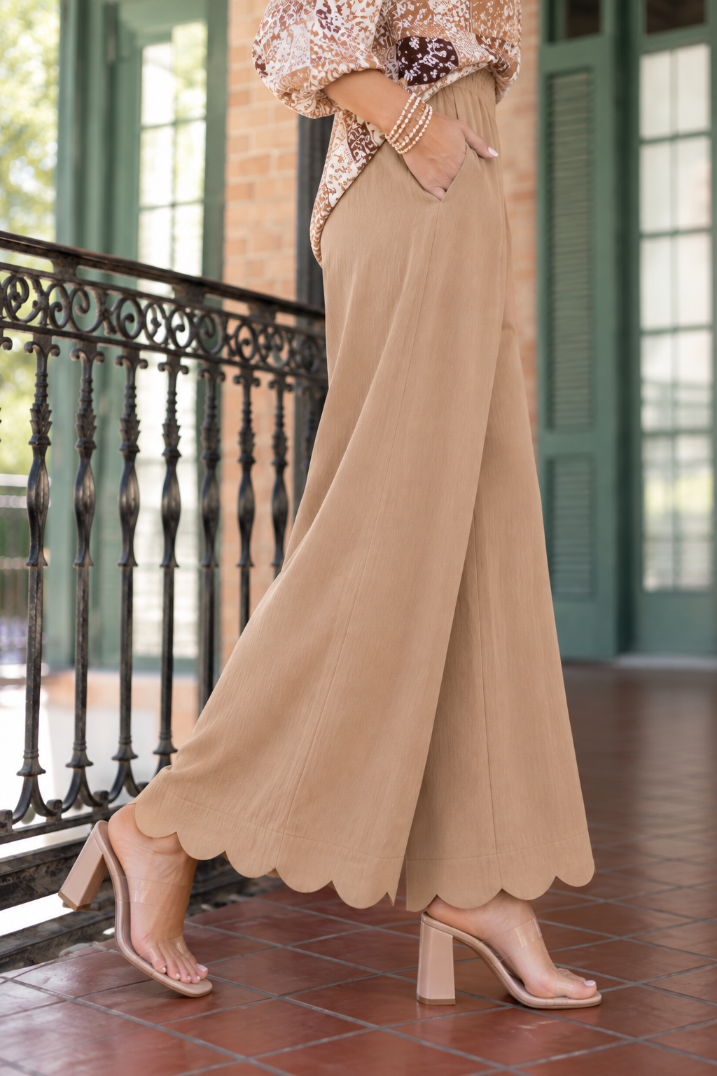 Seaside Stroll Linen Pants