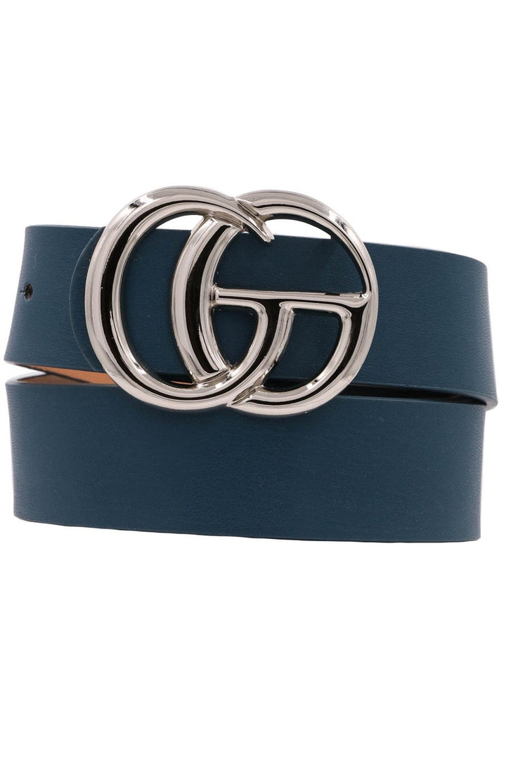 CG Vegan Leather Buckle Belt