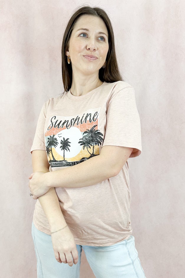 Sunshine State of Mind Retro Graphic Tee *Final Sale*