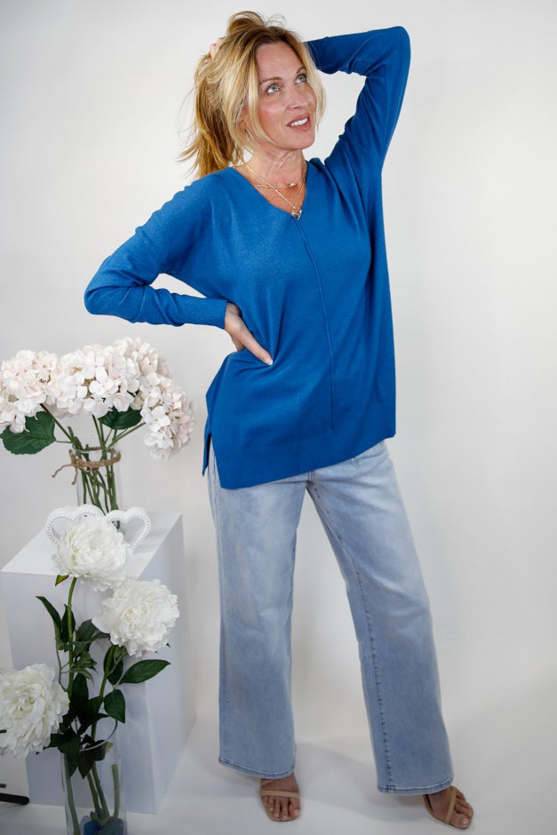 Cozy Up V Neck Sweater