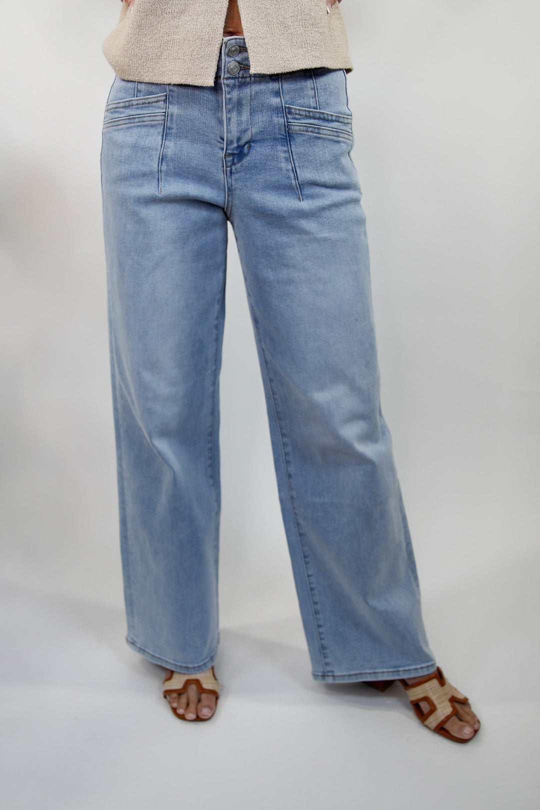 Mica Everyday Edge Wide Leg Denim