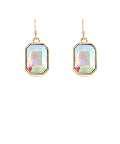 Glam Gem Drop Earrings