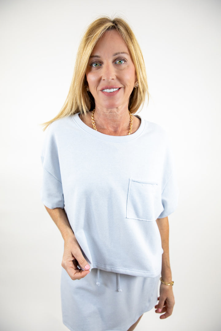 Run Around Pocket Tee