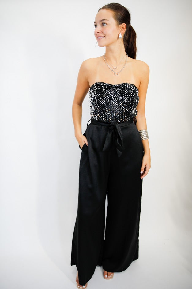 Midnight Affairs Jumpsuit *Final Sale*