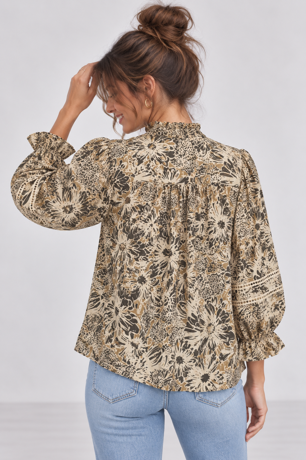 Easy Days Floral Blouse