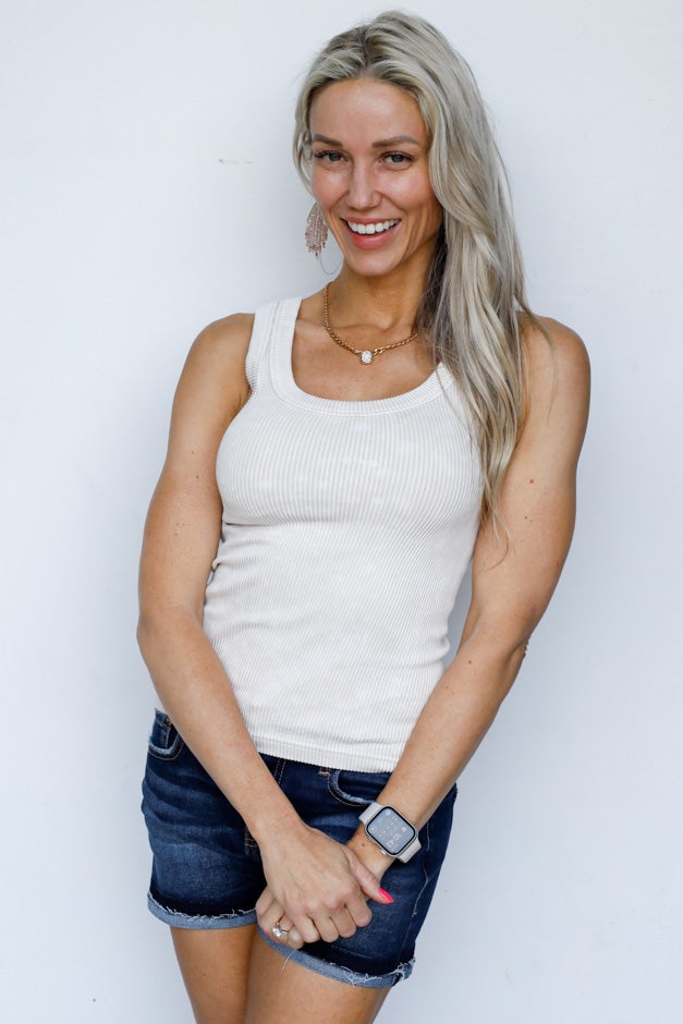 Working Things Out Ribbed Tank