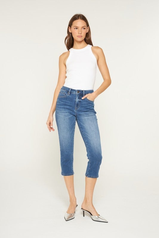 Mica Denim Mid Rise Skinny Capri *Final Sale*