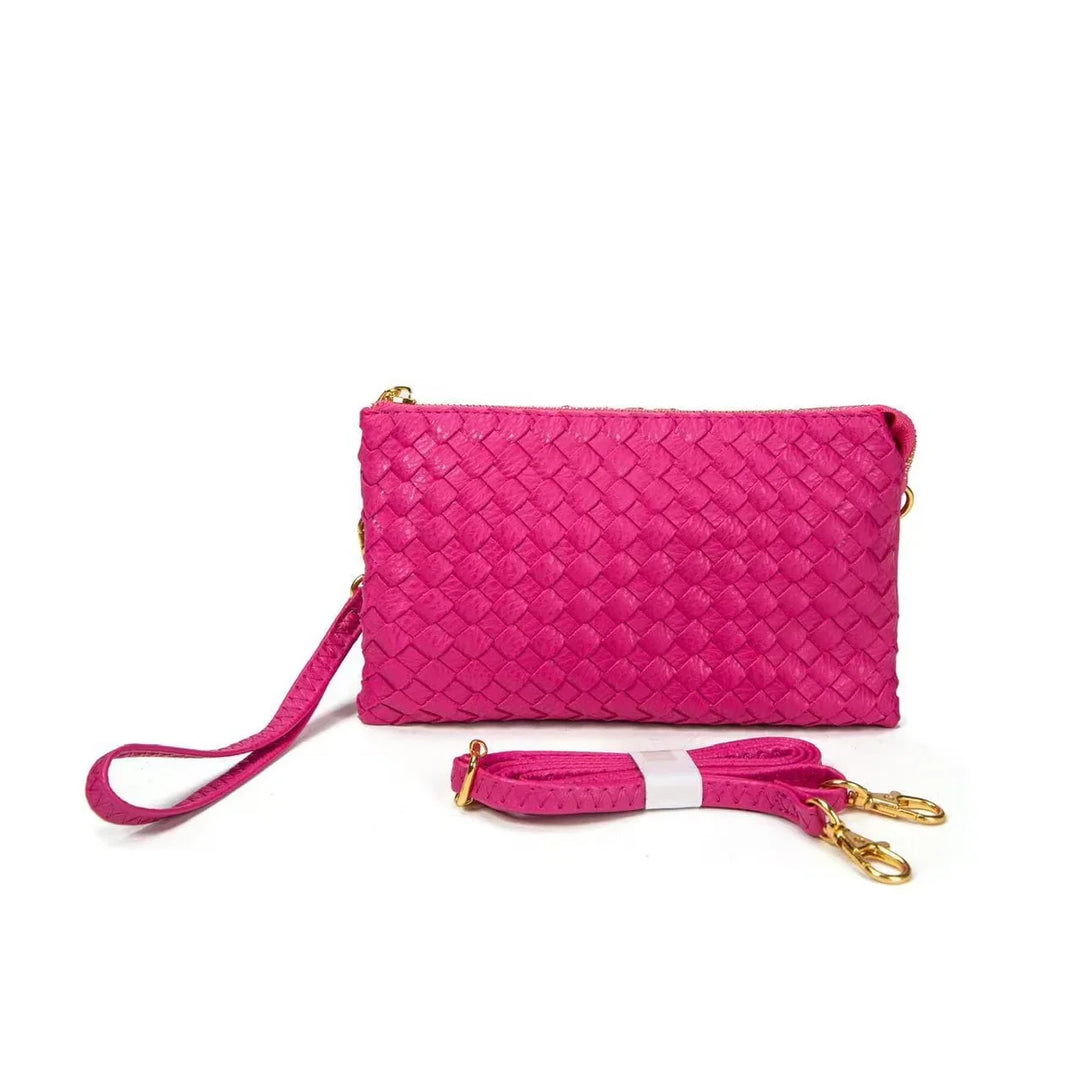 Santorini Luxe Woven Crossbody