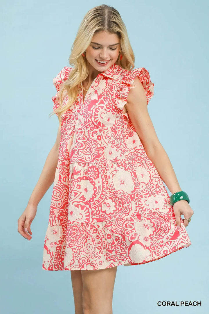 Just Peachy Easy Dress
