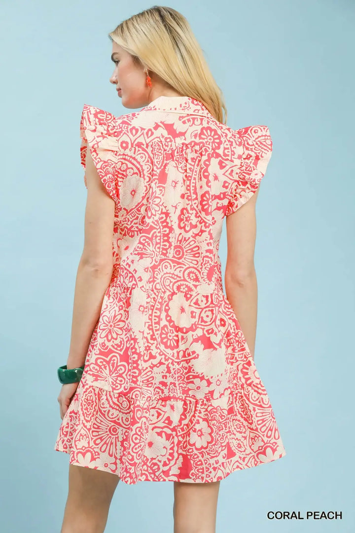 Just Peachy Easy Dress