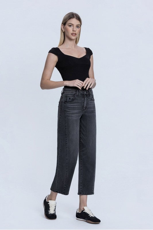 Flying Monkey Black Muse Barrel Jeans