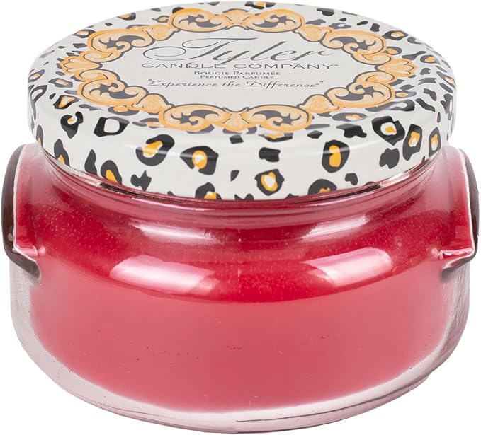 Frosted Pomegranate 22 oz  2 Wick  Tyler Candle