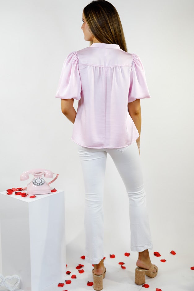 Polished Ease Poplin Blouse