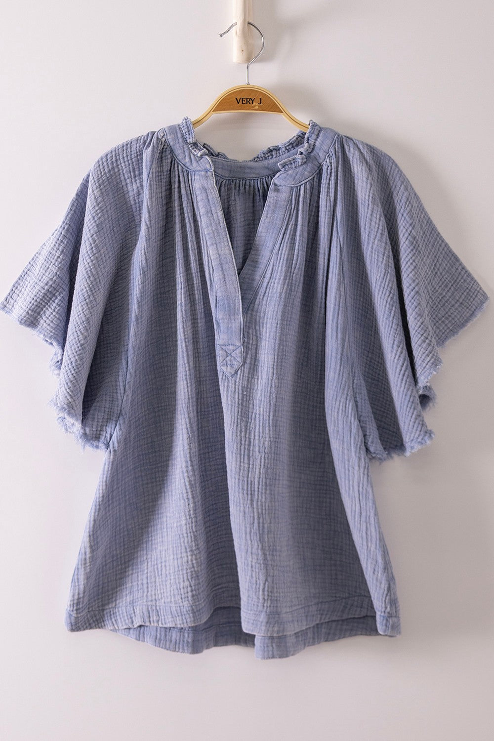 Washed Whisper Gauze Blouse