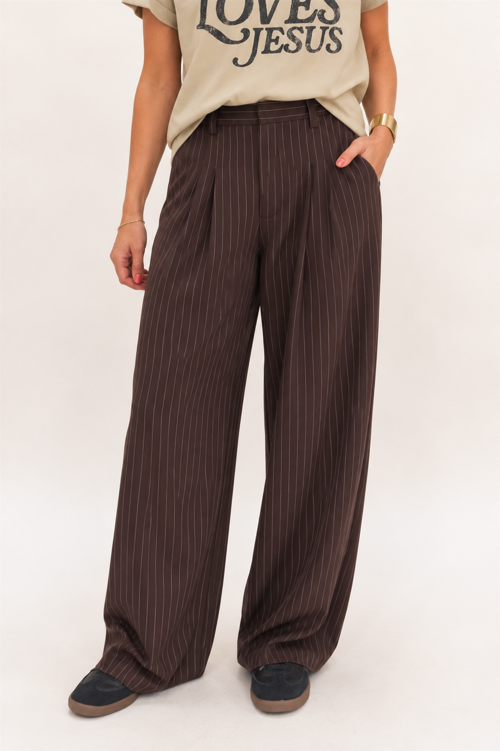 Executive Pinstripe Trouser