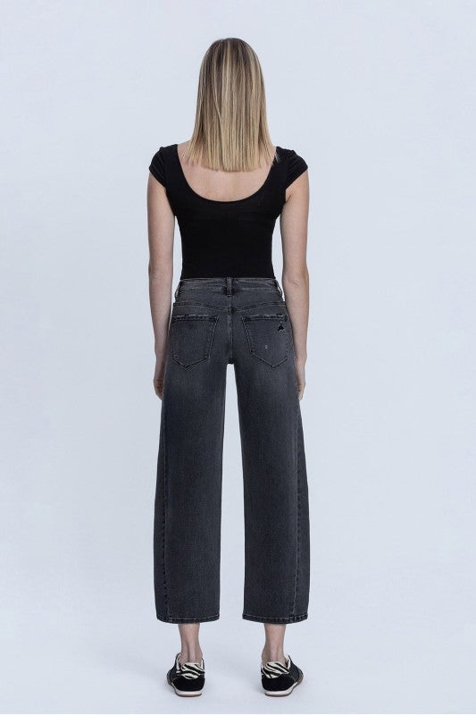 Flying Monkey Black Muse Barrel Jeans