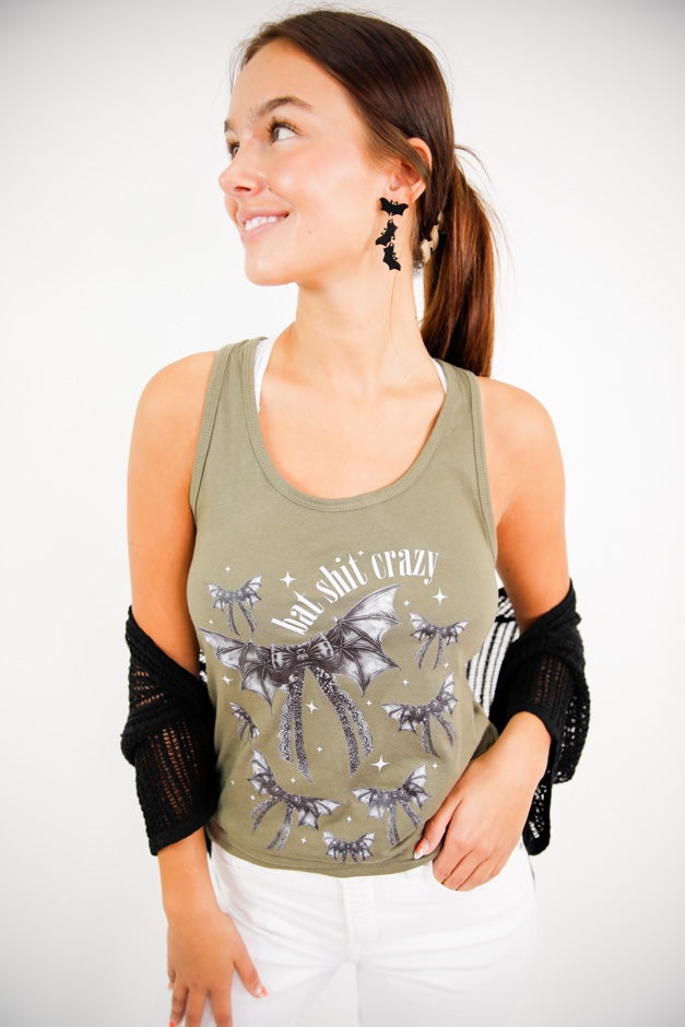 Bat Shit Crazy Graphic Tank