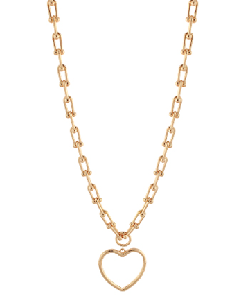 Heart Charm Chain Necklace
