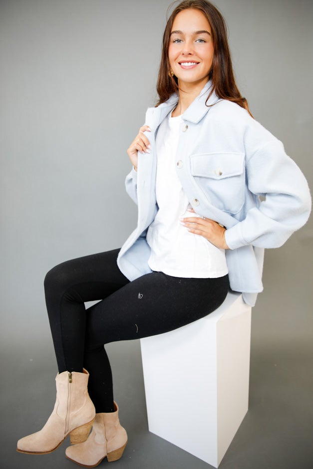 Cozy Crush Fleece Shacket *Final Sale*