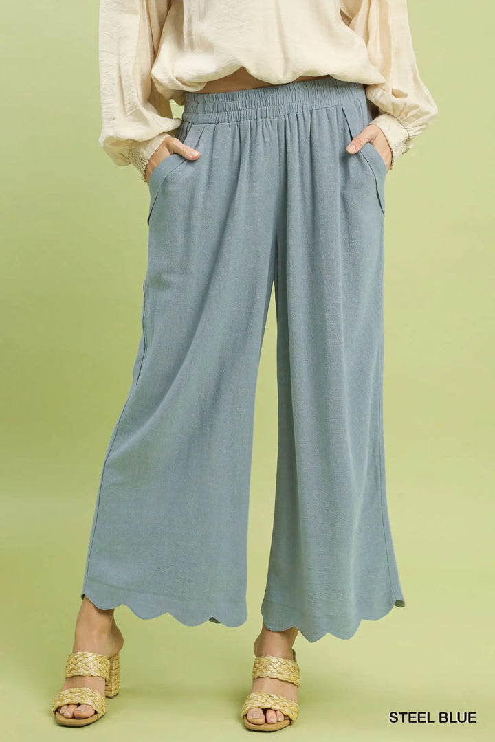 Seaside Stroll Linen Pants