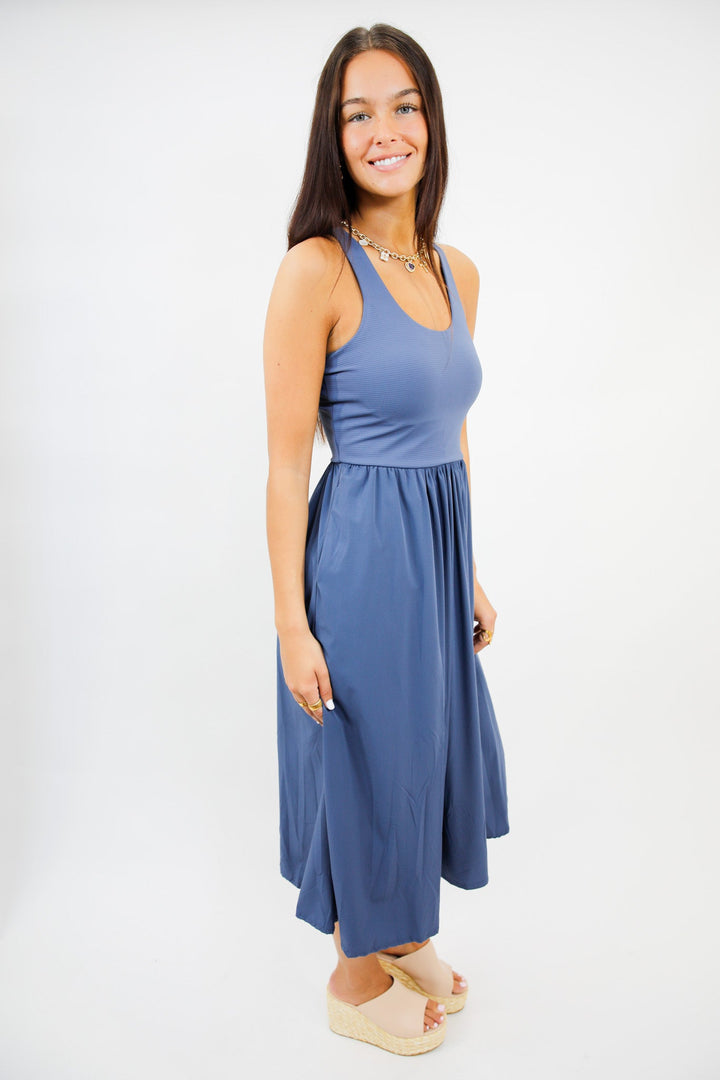 Ivy League Ease Midi Dress