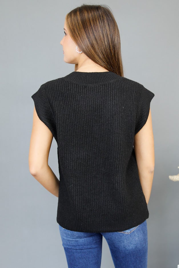 Notch Above Short Sleeve Sweater *Final Sale*
