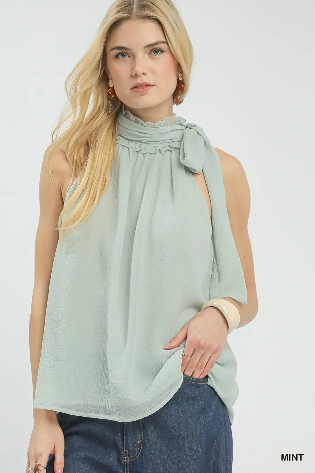 Mint Morning Easy Top