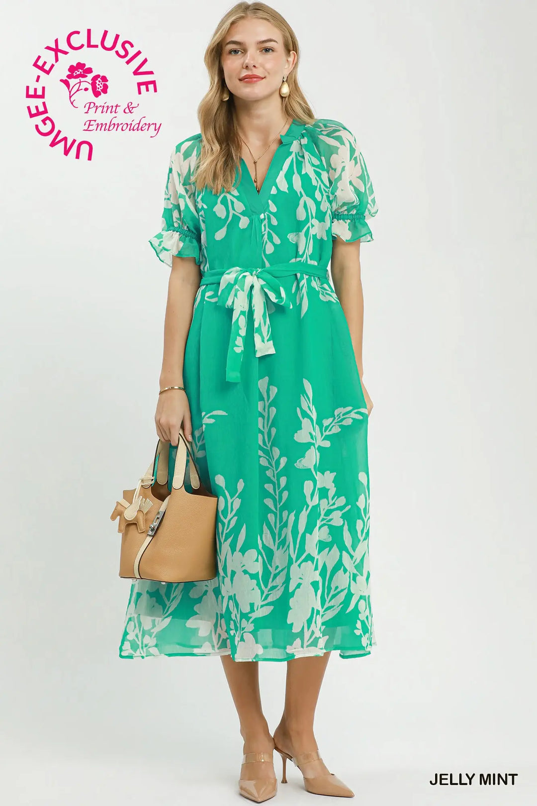 Garden Party Midi Dress
