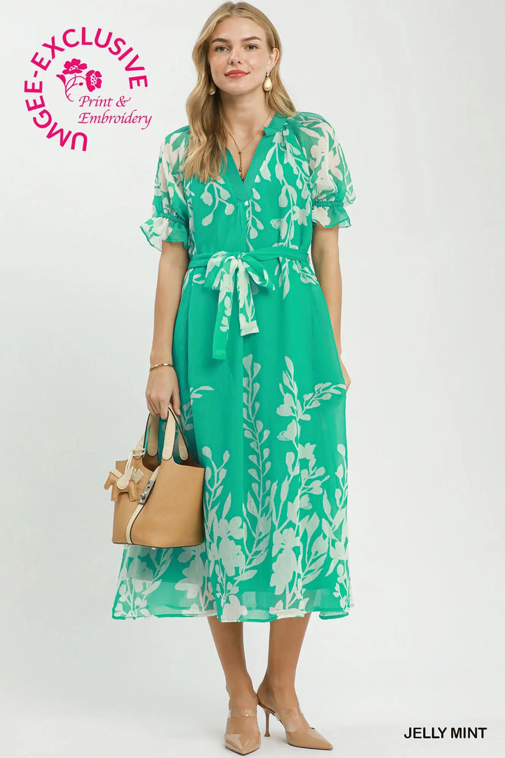 Garden Party Midi Dress