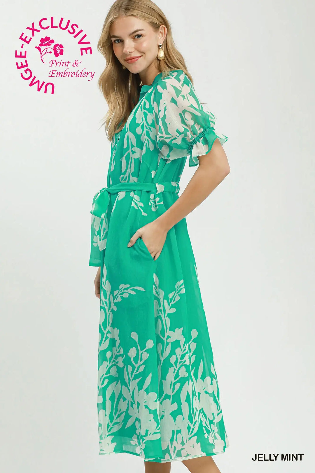 Garden Party Midi Dress