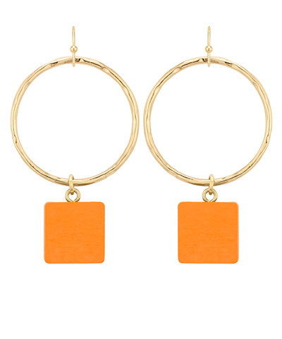 Charming Circle Earrings