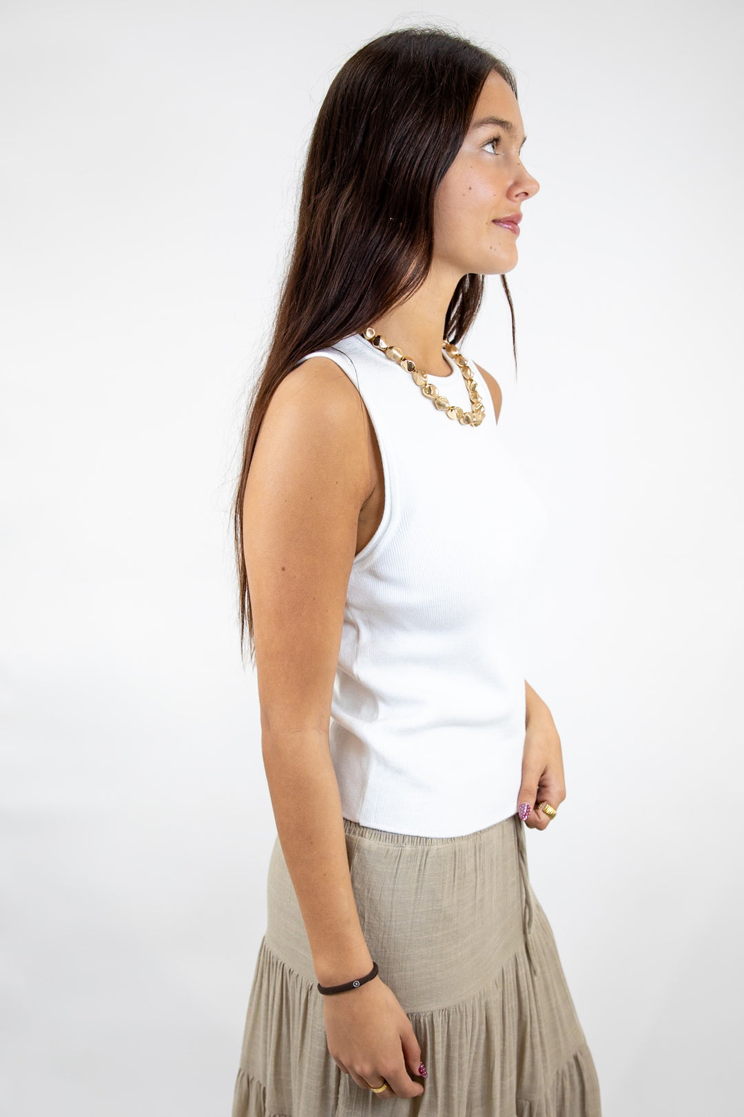 Ivory Everyday Luxe Tank