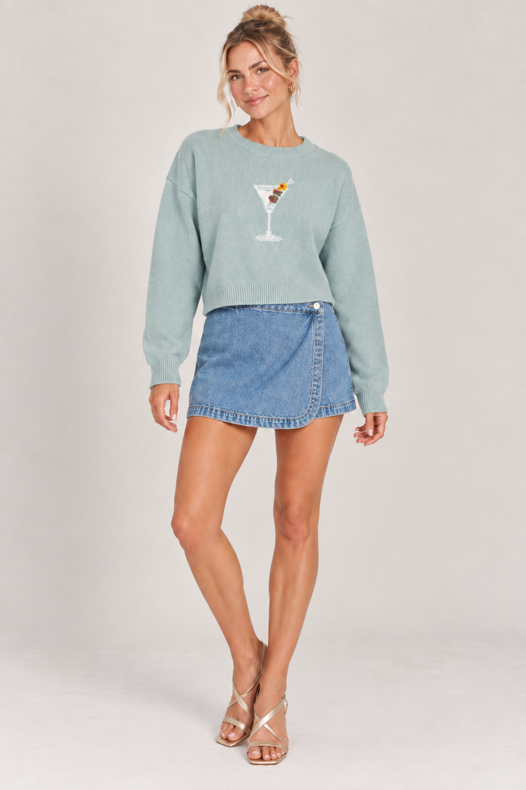 Shaken Not Stirred Martini Sweater
