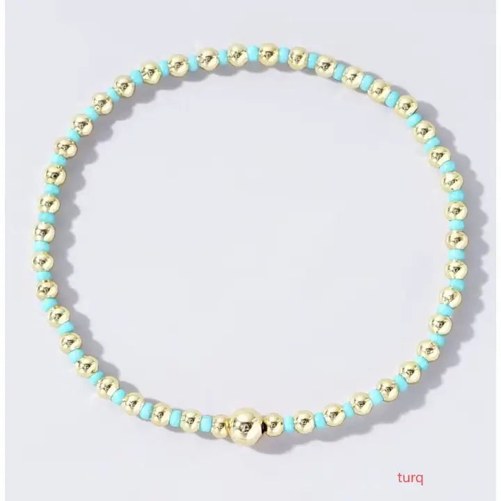 Color Me Boho Beaded Bracelet