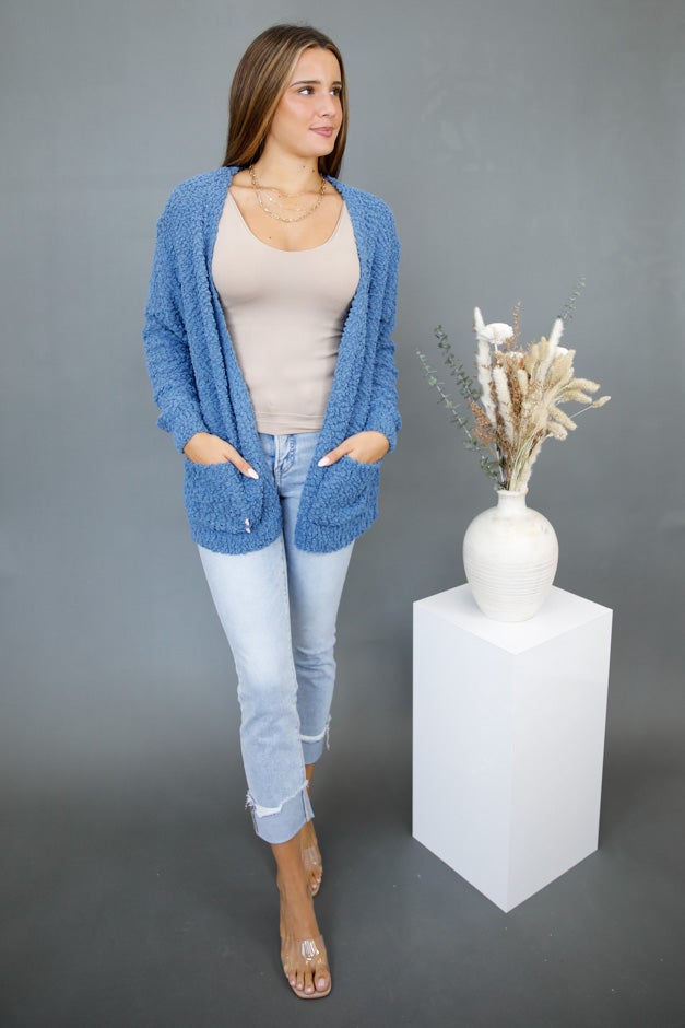 Snuggle Season Popcorn Cardigan *Final Sale*
