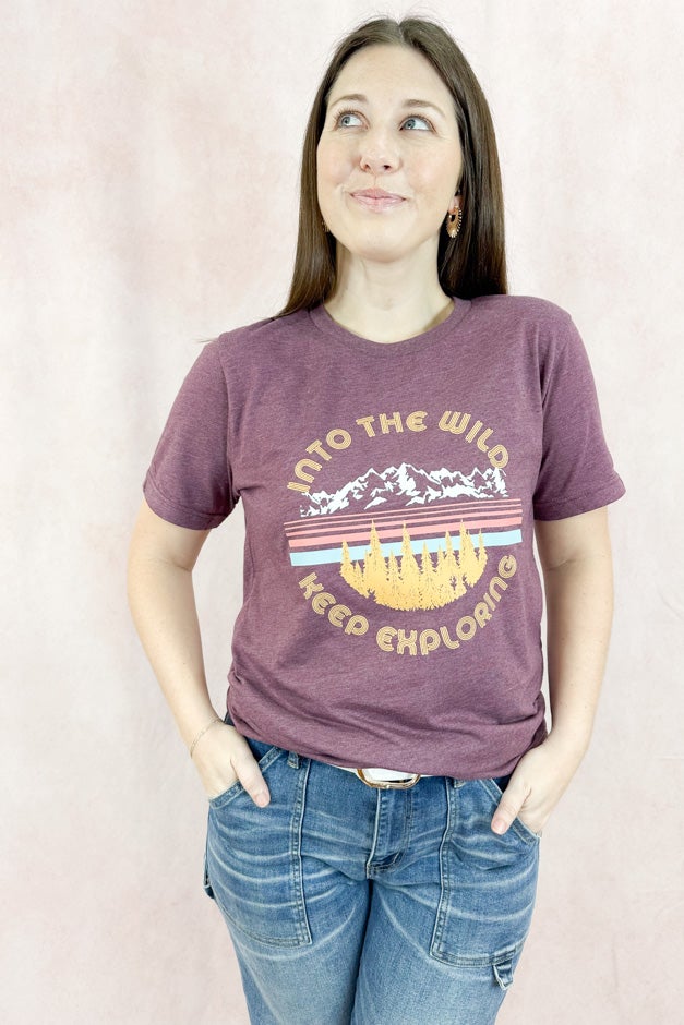 Into the Wild Retro Adventure Graphic Tee *Final Sale*