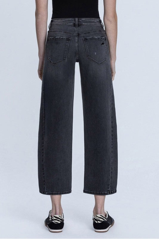 Flying Monkey Black Muse Barrel Jeans