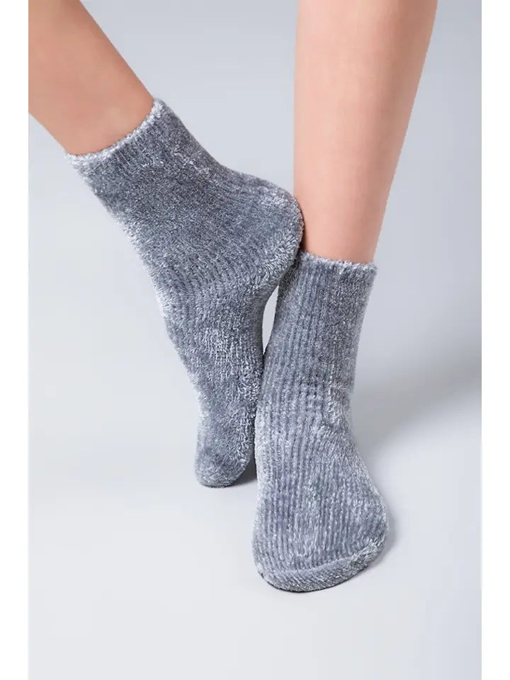 Cozy Pair Chenille Socks