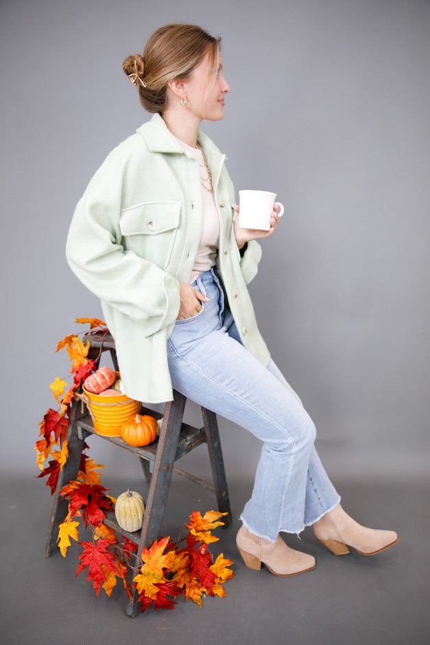 Cozy Crush Fleece Shacket *Final Sale*