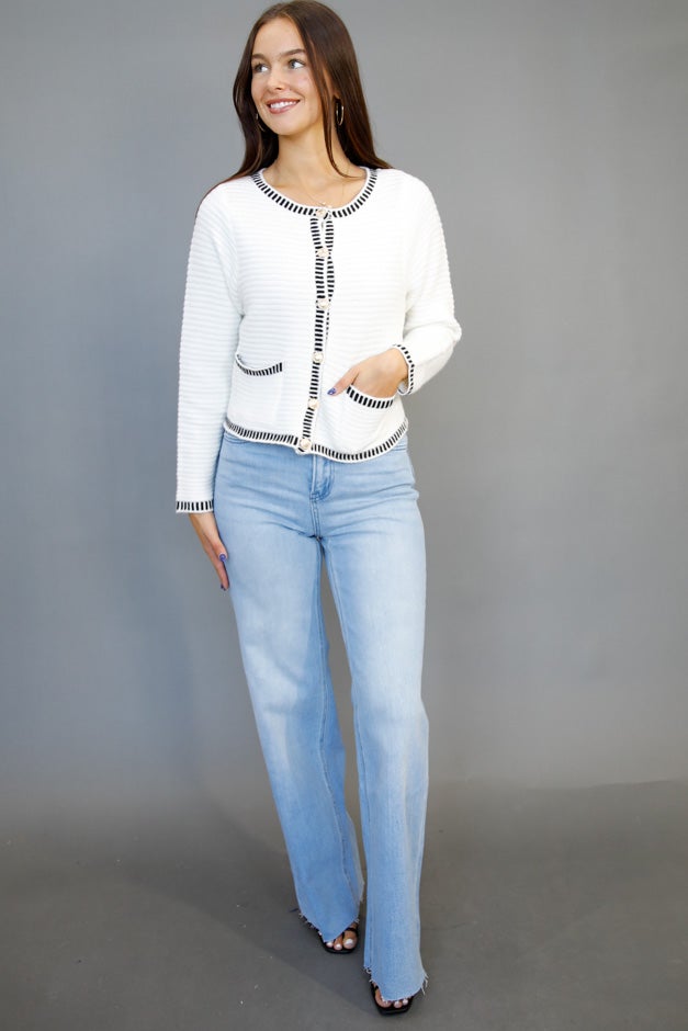 Parisian Charm Cardigan