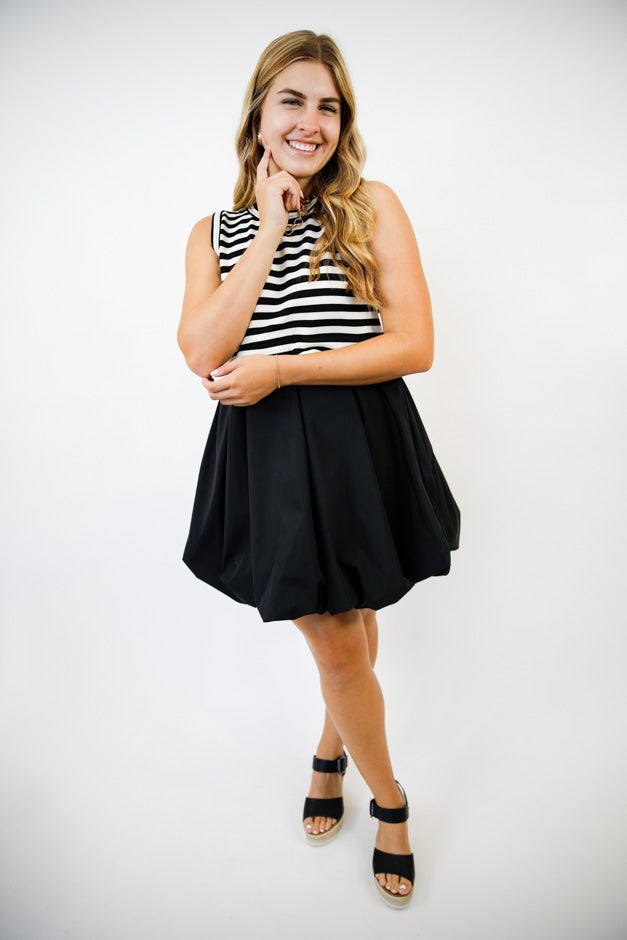 Nautical Muse Bubble Dress *Final Sale*